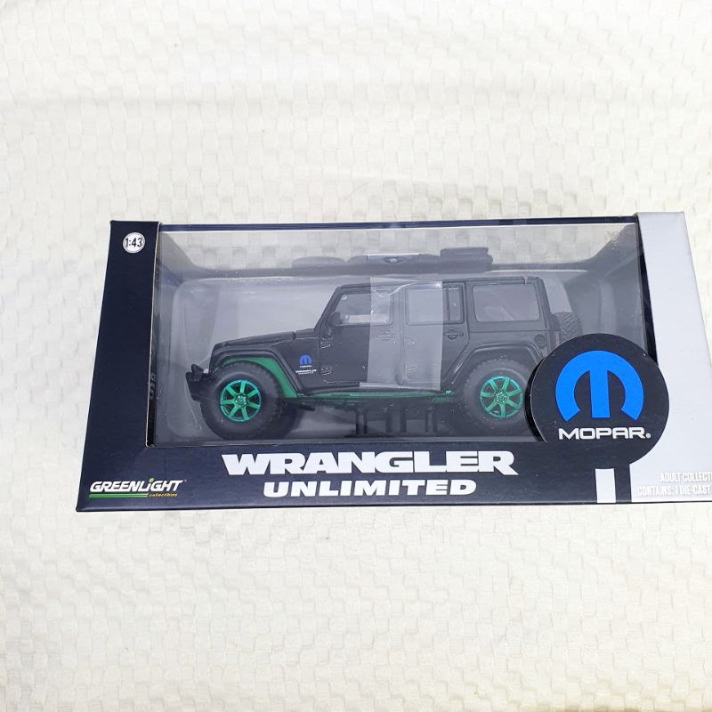 GREEN MACHINE 2014 JEEP WRANGLER UNLIMITED MOPAR - GREENLIGHT