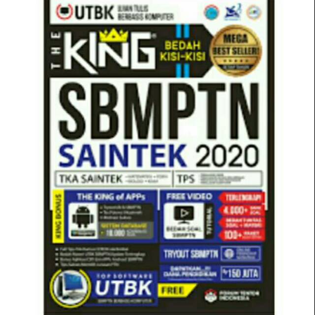 

The king SBMPTN SAINTEK 2020 + Free Bubblewrap