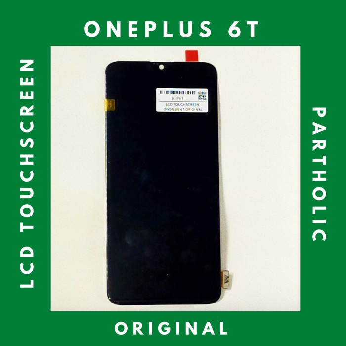 {SuheStore} LCD Touchscreen Oneplus 6T Original - LCD only Berkualitas