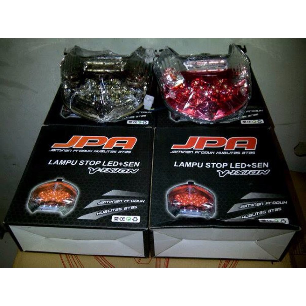 Stoplamp LED Old Vixion Lampu Belakang Stop Lamp Sein Sen Sign Aksesoris Touring Vixion Cbr Tiger