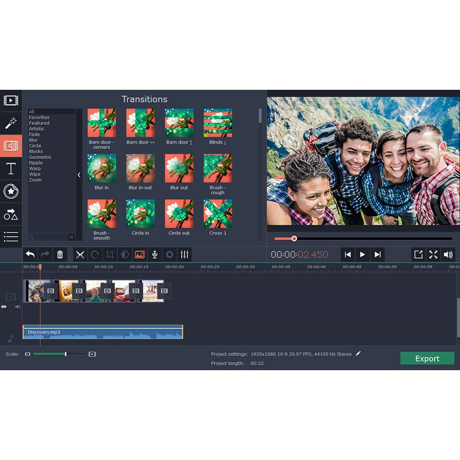 [FULL VERSION] Movavi Video Editor Plus 20 Software - GARANSI AKTIVASI