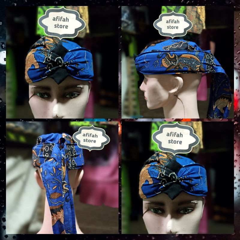 ikat kepala sunda motif batik