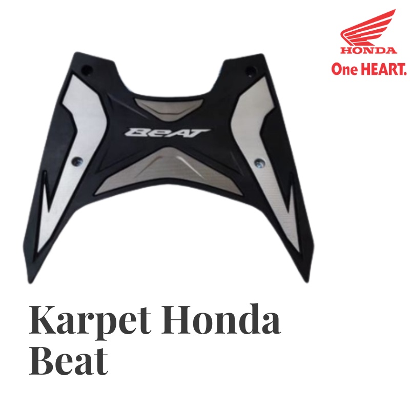 Karpet Honda Beat 2020 2021 2022 original AHM (Double tape/perekat LENGKAP) COD