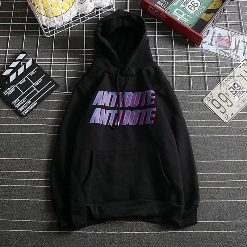 ANTIDOTE HOODIE JUMPER UNISEX - ATASAN TEBAL HALUS PREMIUM