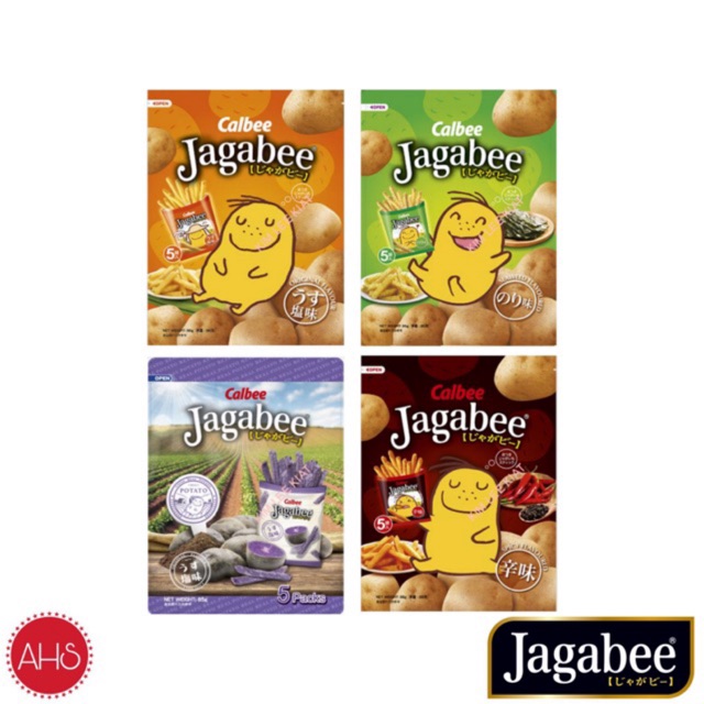 

Calbee Jagabee Potato Stick Pouch 90g - Isi 5 Pouch