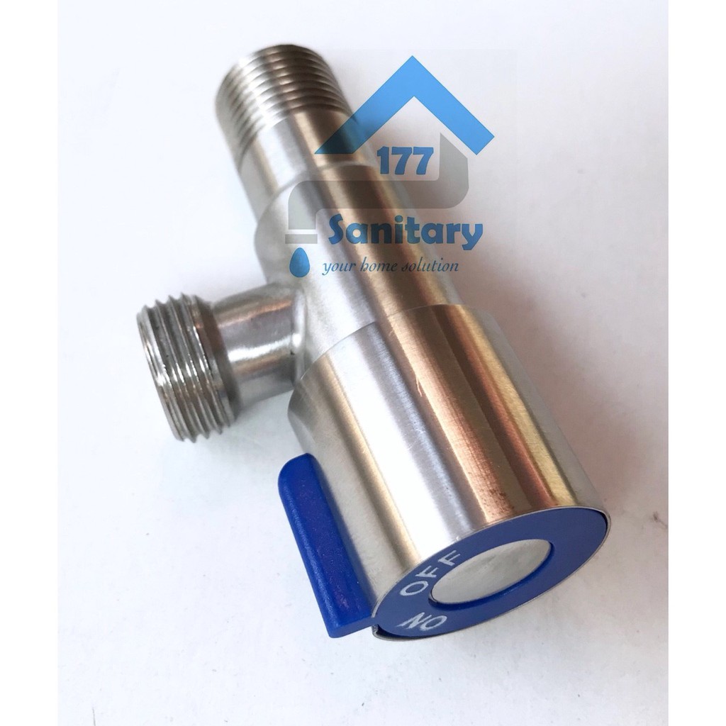 Stop Kran Stainless 304 Engkol Murah Single FV05- Kran Shower Single Stainles Mumer Shower kloset closest wastafel sambungan angle valve kloset closet  /E9