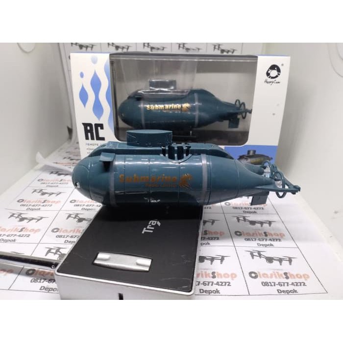 Mini RC Submarine Speed Boat Remote Control kapal selam