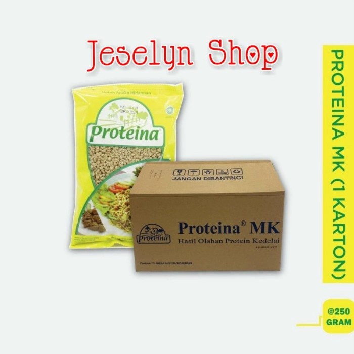

1 dus Proteina MK isi 24pc @250gr Daging Nabati