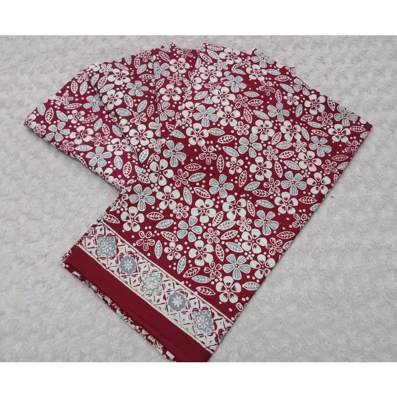 Grosir Batik Solo. Batik Laweyan. Kain Batik Cap Wonogiren Abang Kembang. Atasan Batik. Daster Batik