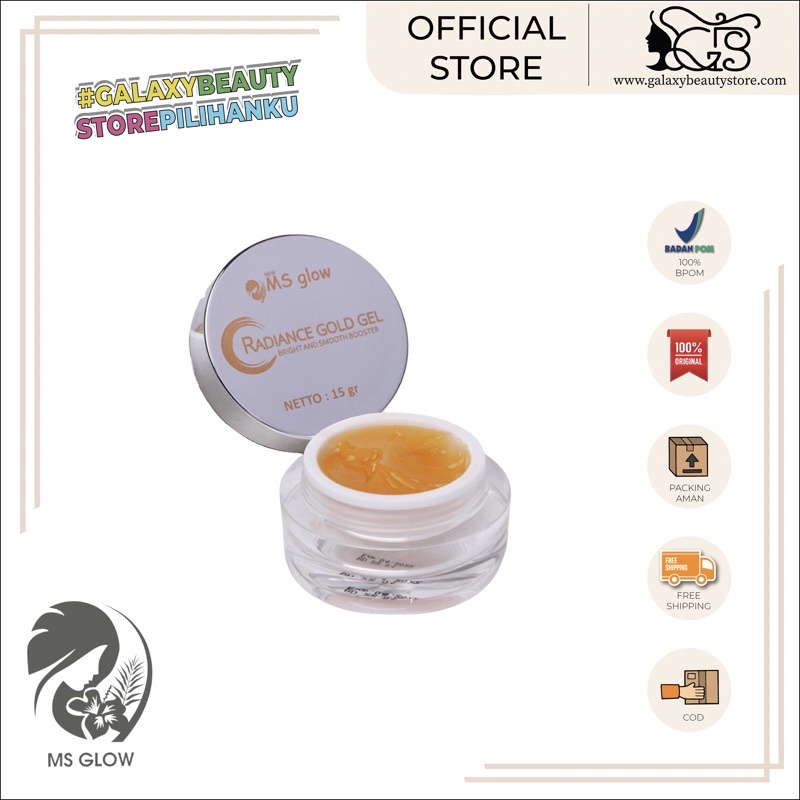 RADIANCE GOLD GEL MS GLOW BEAUTY / RADIANCE GOLD MS GLOW