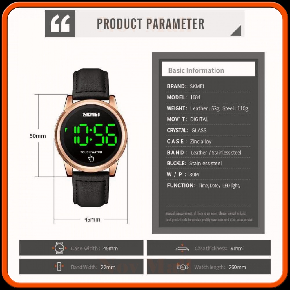 SKMEI Jam Tangan Digital Pria - 1684