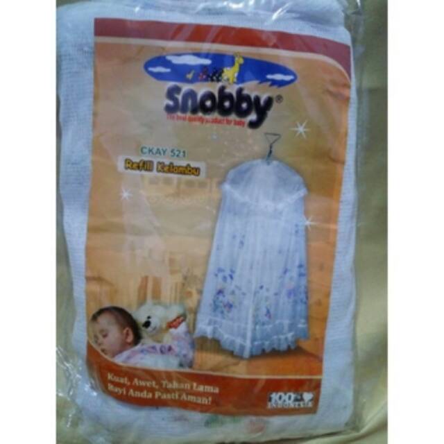 Kelambu ayun ayunan bayi snobby