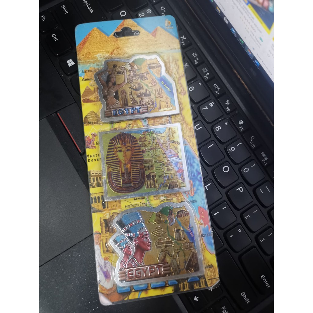 Souvenir Tempelan Magnet Kulkas Negara Mesir Egypt