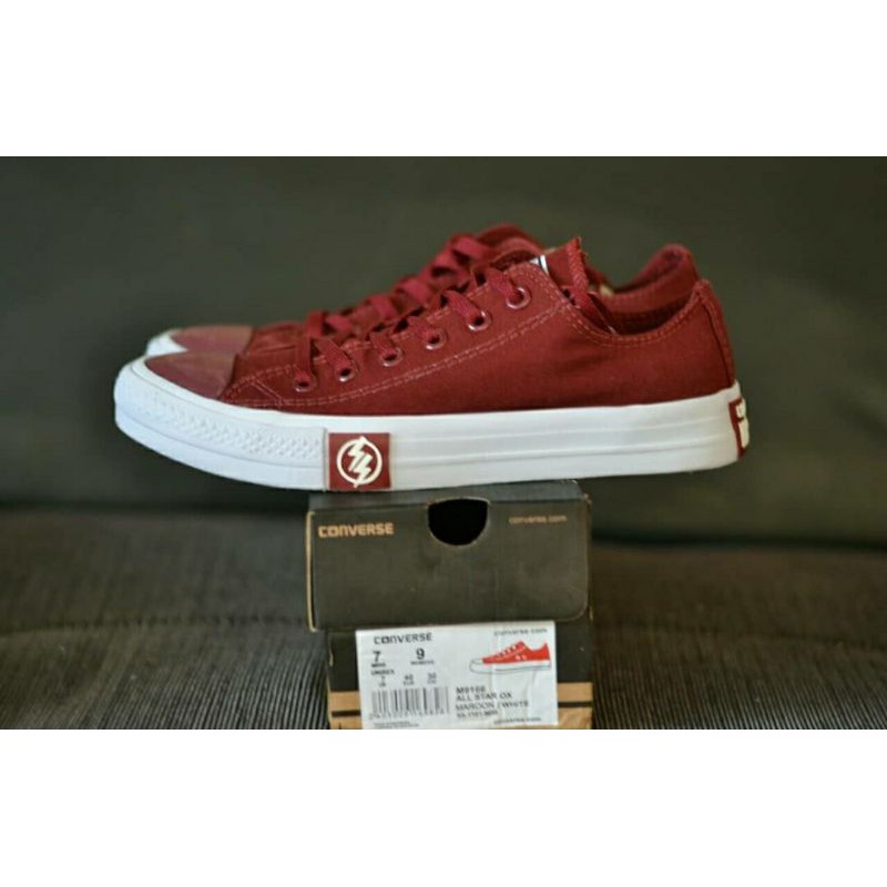 Sepatu Casual Converse Allstar logo petir terbaru Sepatu allstar petir Hitam sepatu sekolah pria dan wanita size 36-43