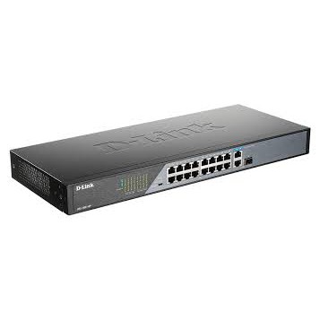 POE SWITCH HUB D-LINK DSS-100E-18P 16 PORT