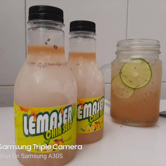 

Lemon sereh madu 250 ml chiaa seed