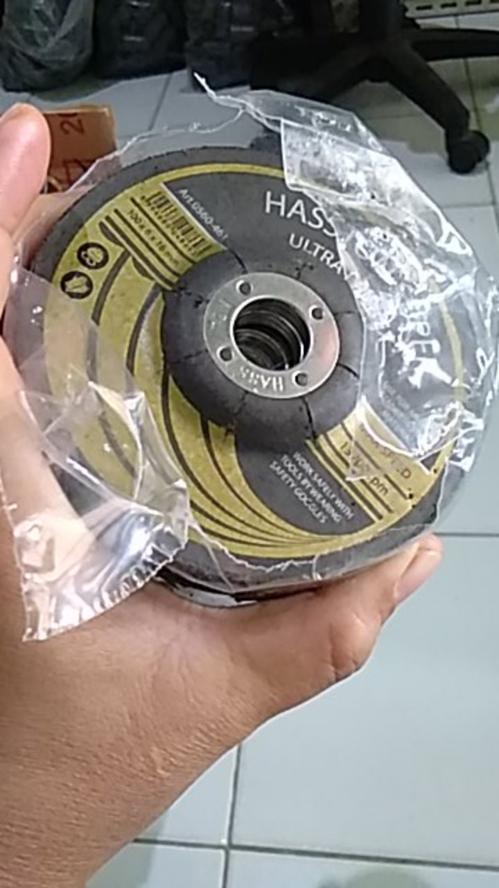Batu Gerinda Mata Gurinda Asah Poles Wheel Disc 4 Hasston Prohex