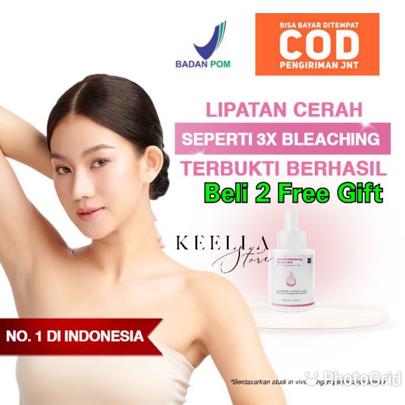 Beaudelab Underarm Brightening Serum AHA pemutih ketiak Whitening