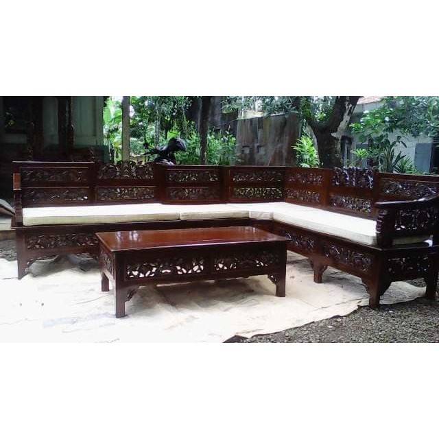 kursi tamu sudut bagong jati minimalis