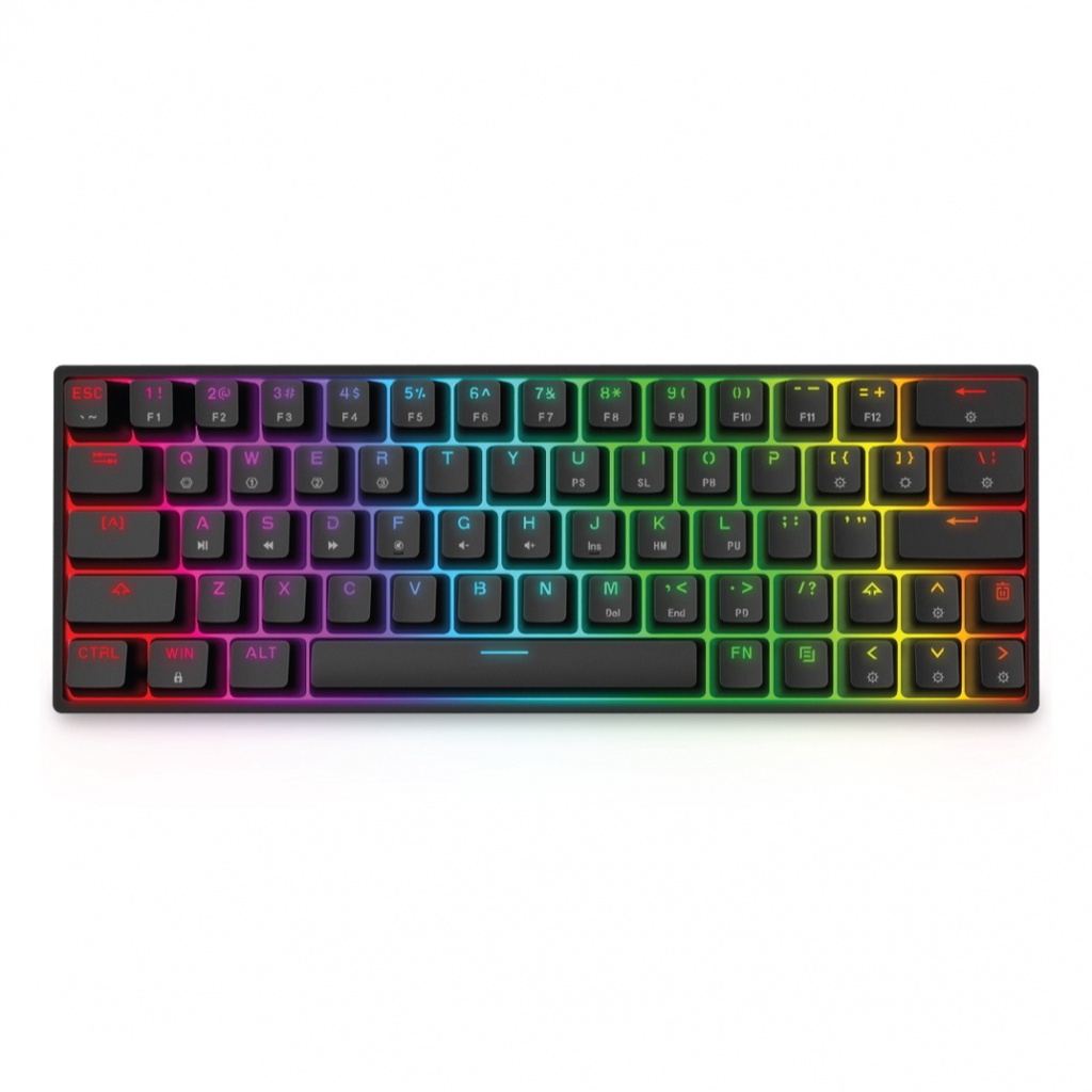 Paradox Gaming SK64 Optical RGB Mechanical Gaming Keyboard