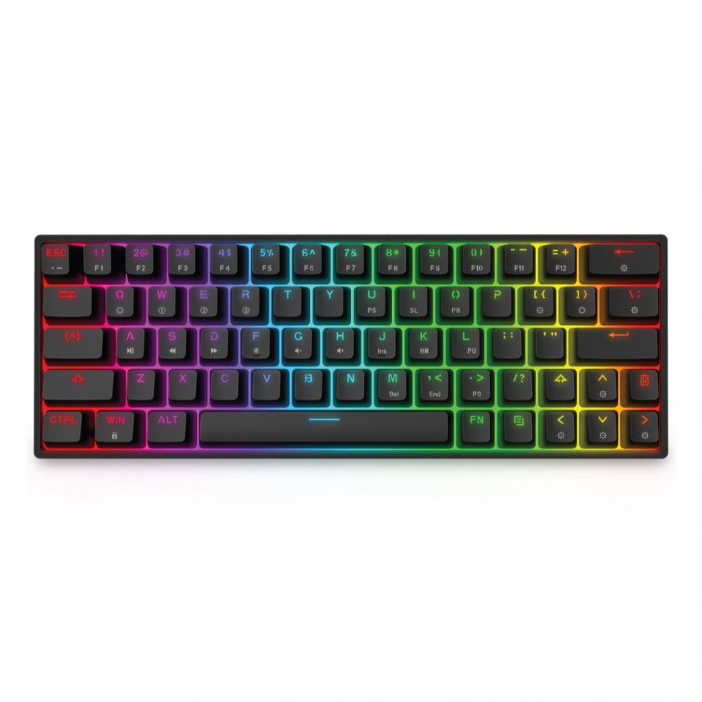 Paradox Gaming SK64 Optical RGB Mechanical Gaming Keyboard