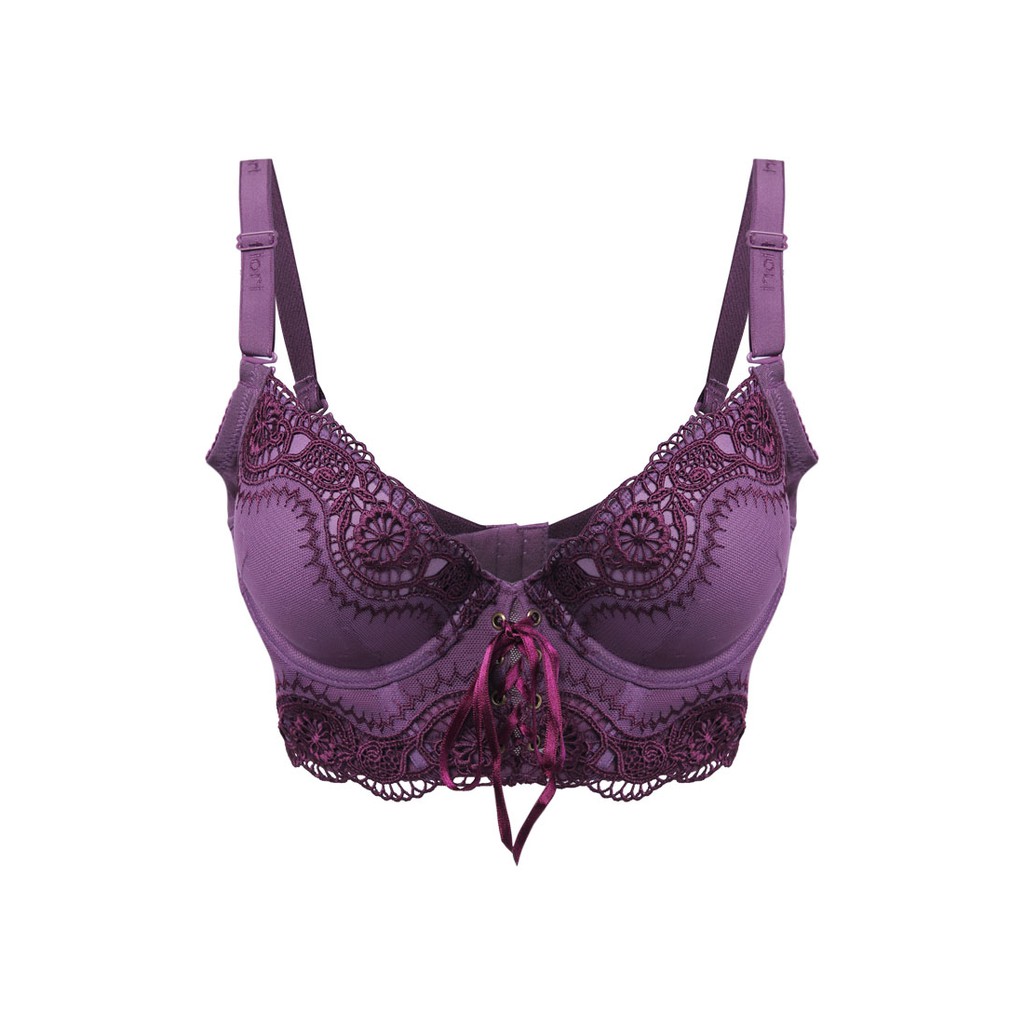 Bra Pakaian Dalam Wanita Fiori Design Magic bra Purple