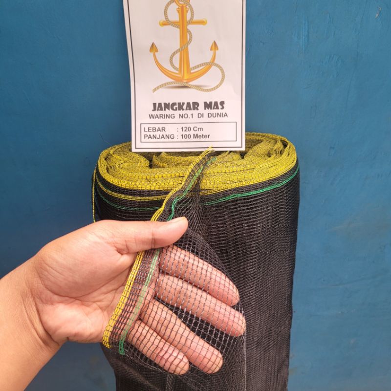 waring 1 meter TL jangkar mas keramba ikan pagar ayam