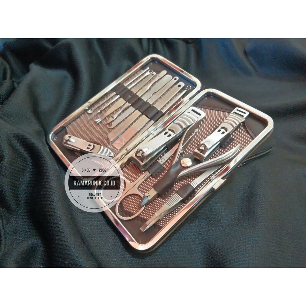 Best Item! GUNTING KUKU SET 514N, MENICURE PEDICURE SET ISI 13