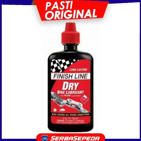 Pelumas Rantai Finish Line Dry 4 OZ