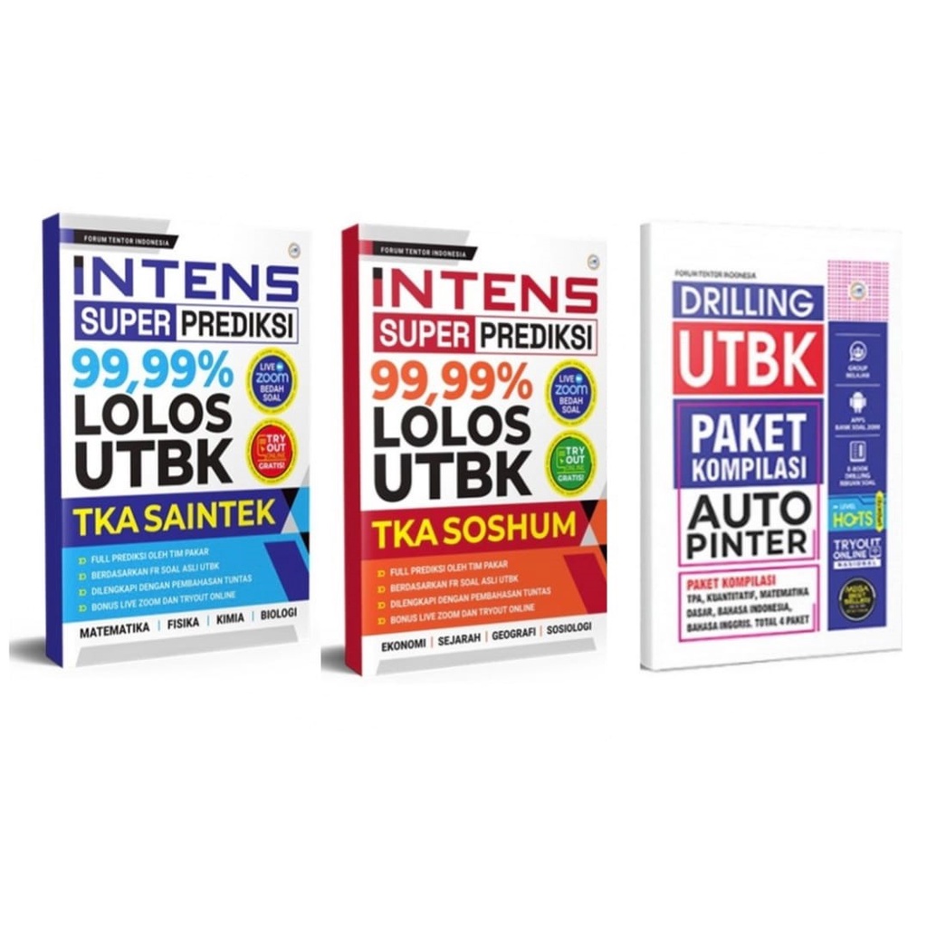 Buku best Seller The King Bedah Kisi-Kisi SBMPTN & UM Mandiri Saintek 2023 (Forum Edukasi)-BONUS