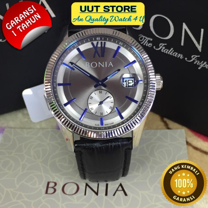 Jam Tangan Bonia Pria Jam Bonia Pria Bonia Bonia BNB10365-1333 Sapphire Garansi