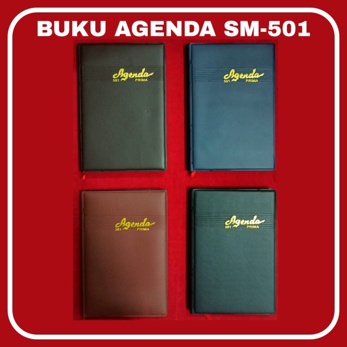 

[RESTOCK] SOS Buku Agenda SM-501 / Buku Planner / Buku Kerja - kiri atas