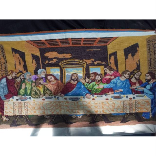 Kristik Perjamuan Kudus (Jesus Cross Stitch)