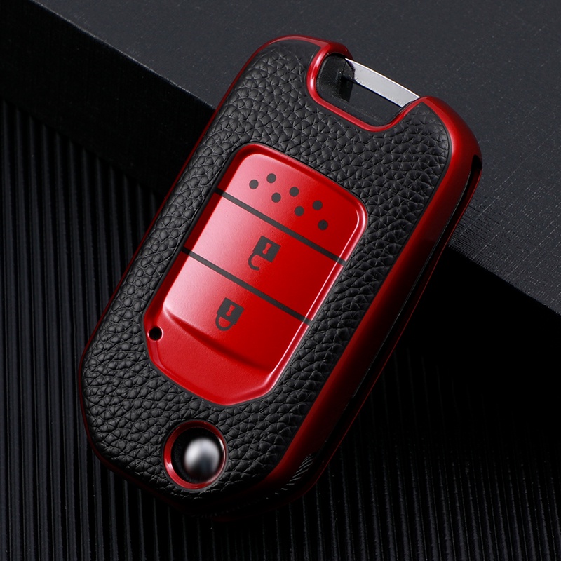 Casing Kunci Mobil Model Lipat Untuk Honda Accord Civic City CRV CR-V HR-V Odyssey Vezel Jade Crider