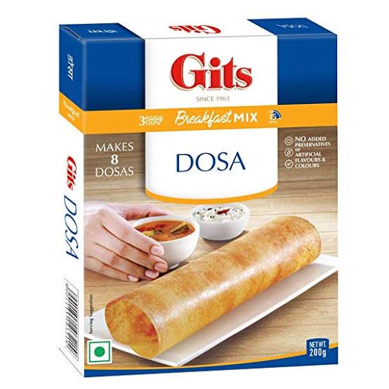 

MURAH Makanan India Instan Gits DOSA 200gr / Makanan Import