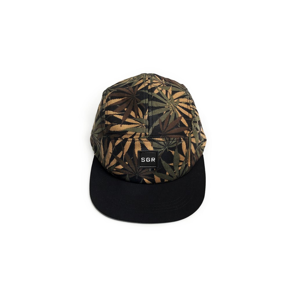 Original Scape Gear SGR 420 Cannabis Ganja Marijuana Rasta Topi Five 5 Panel Cap Hat Baseball Snapba
