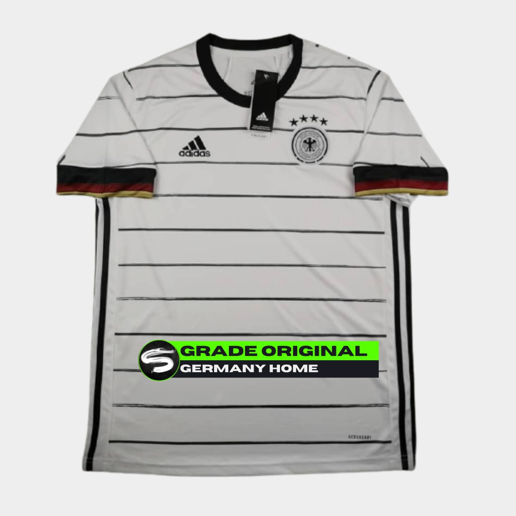 PREMIUM JERSEY SEPAK BOLA JERMAN HOME 2020 - 2021
