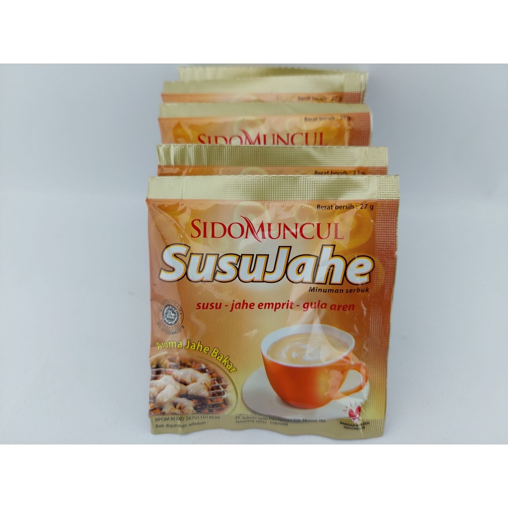 Jual Sidomuncul Susu Jahe 27 Gr 1 Renceng Isi 10 Bungkus Susu Jahe Promo Murah Shopee Indonesia 8775