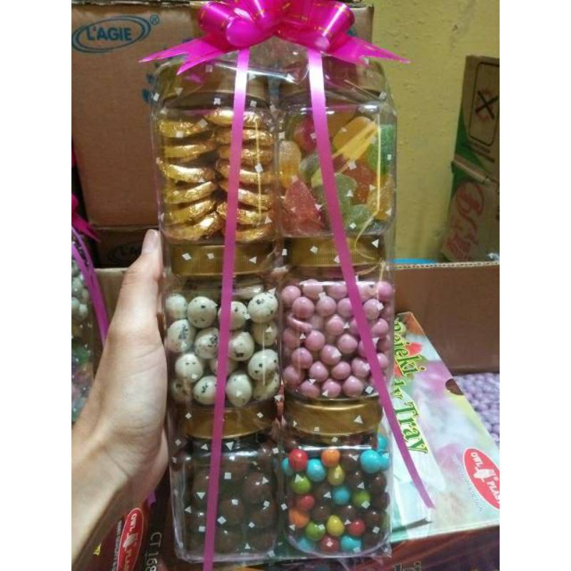 

Parcel Coklat Lagie isi 6 toples