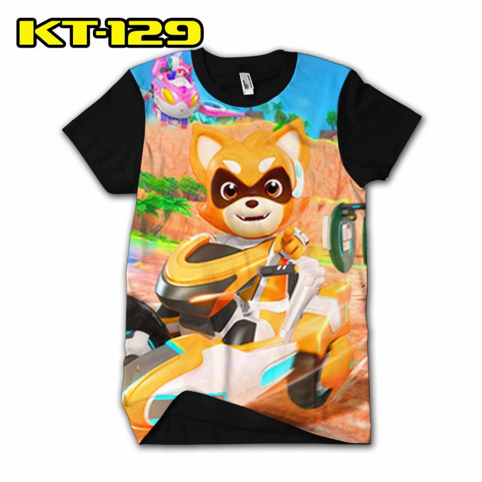 Kaos Jungle Agent Kartun RTV Baju Anak Kartun TV