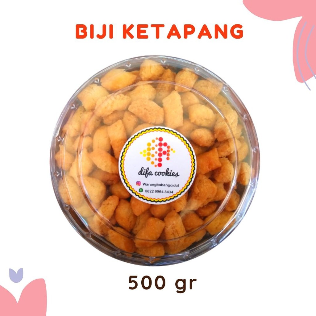 

Biji Ketapang Stoples Netto 500 gr