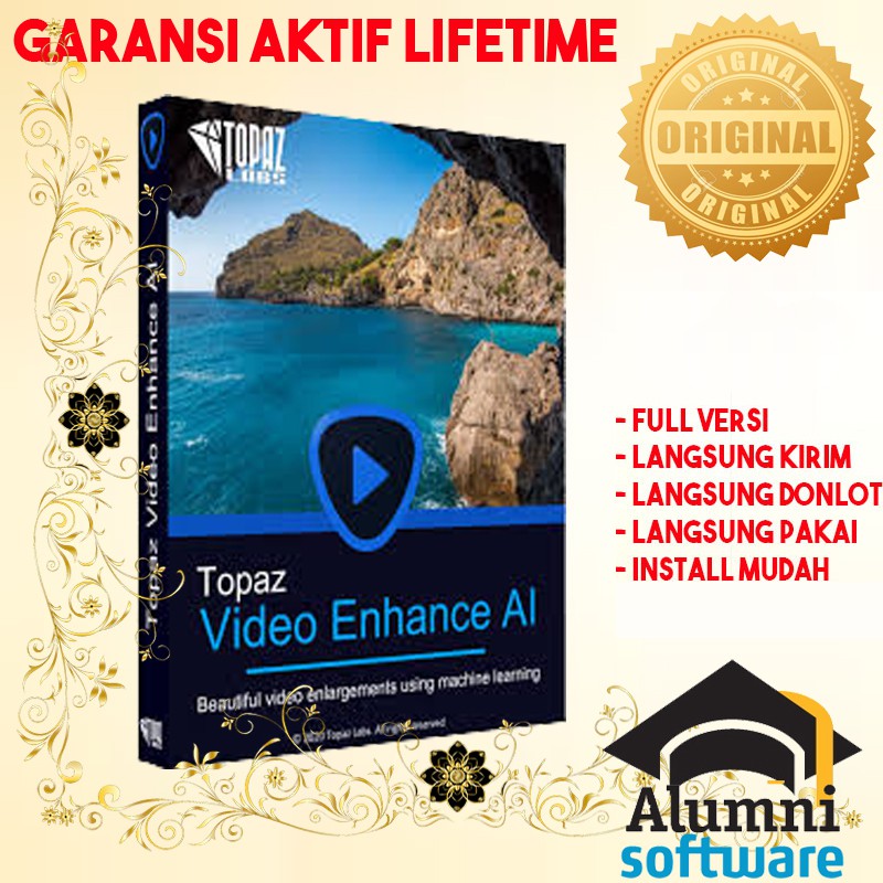 [FULL VERSION] Topaz Video Enhance AI Software - GARANSI AKTIVASI