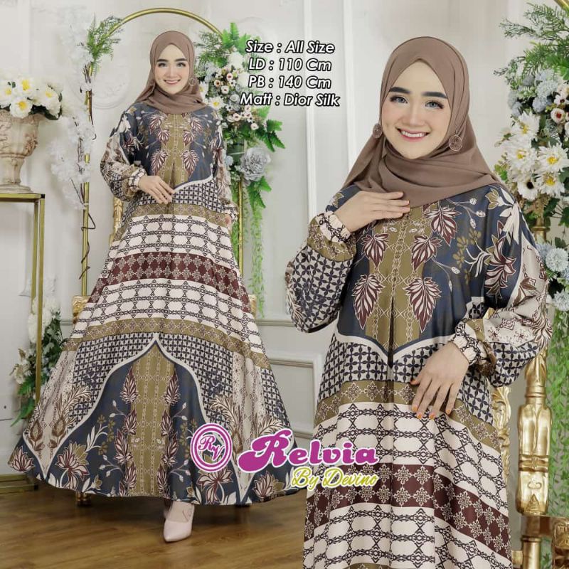VIRAL DREAS MOTIF TERBARU SILK PREMIUM LUXURY