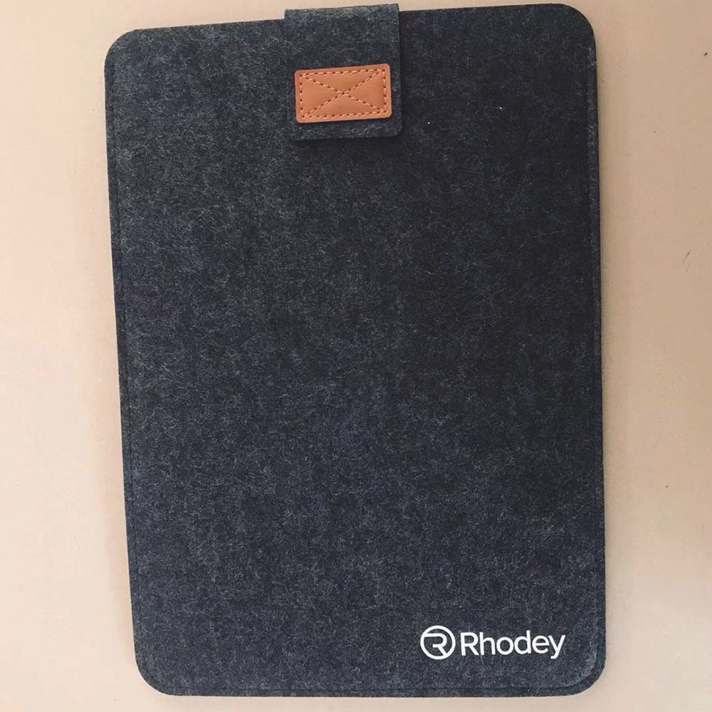 Felt Sleeve Case Laptop 11 Inch Rhodey - DA98 - Dark Gray