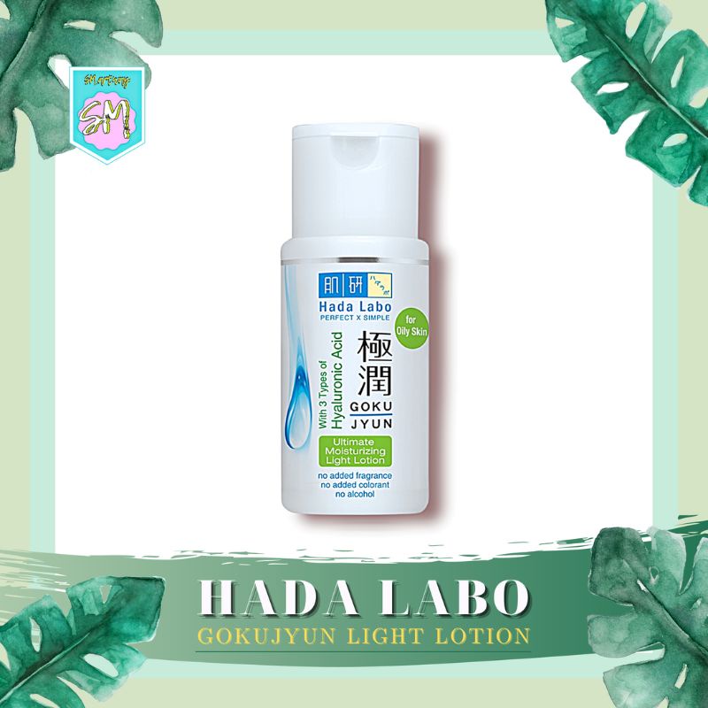 HADA LABO Gokujyun Ultimate Light Lotion 100 ML | Strip Hijau 1pc | Hadalabo Toner Kulit Berminyak