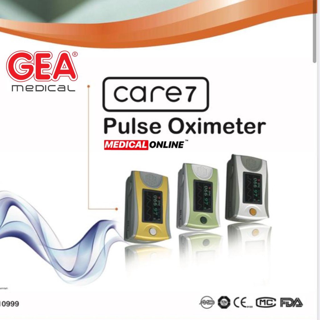 FINGER PULSE OXYMETER CARE 7 GEA OXIMETER SATURASI OKSIGEN MEDICALONLINE MEDICAL ONLINE