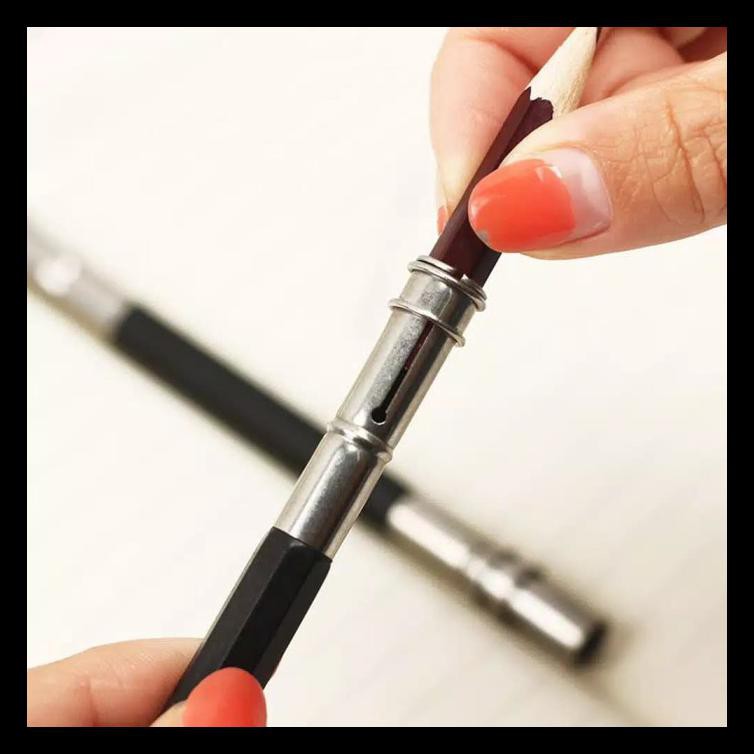 

New Produk Double Pencil Extender Device/Pemanjang Sambungan Pensil Kayu/Warna