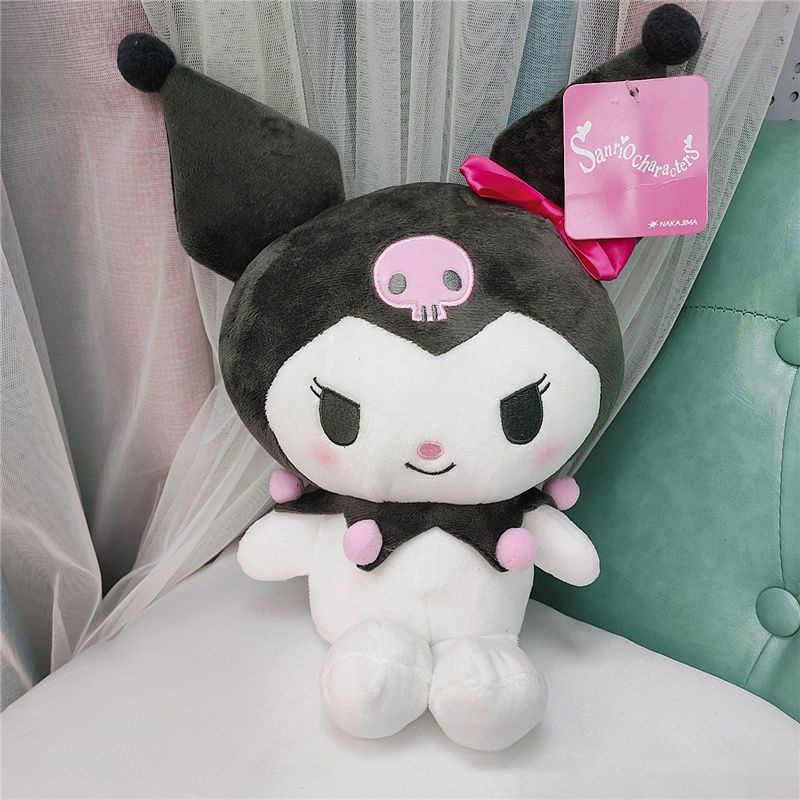 Kuromi Kartun Mainan Mewah 20cm Boneka Boneka Lucu Kawaii Lembut Anak Gadis Hadiah