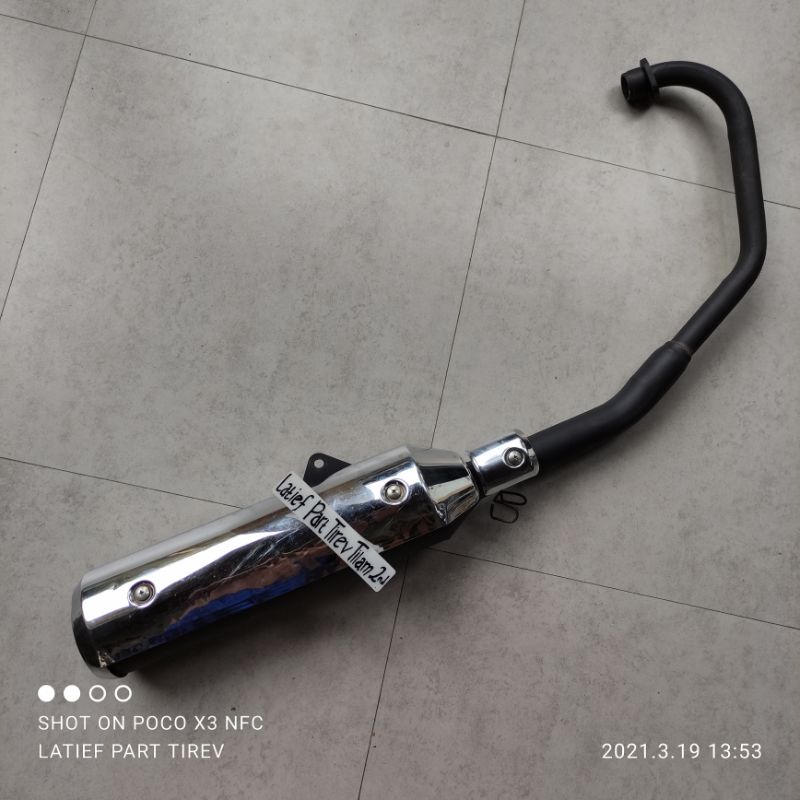 knalpot tiger revo original