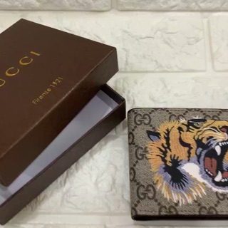  DOMPET  PENDEK PRIA GUCCI  60223 TIGER SNAKE  BEE DOMPET  MAN 